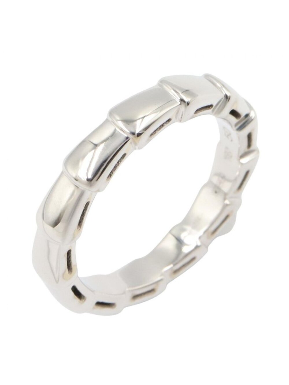 Bvlgari Ring Serpenti Viper 18k White Gold